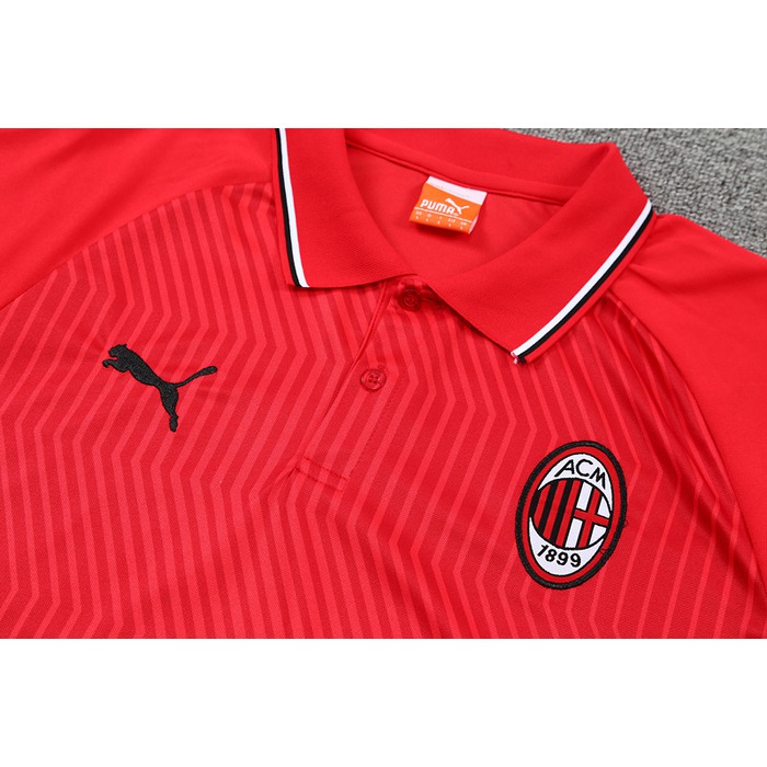 Camiseta Polo del AC Milan 22-23 Rojo - Haga un click en la imagen para cerrar